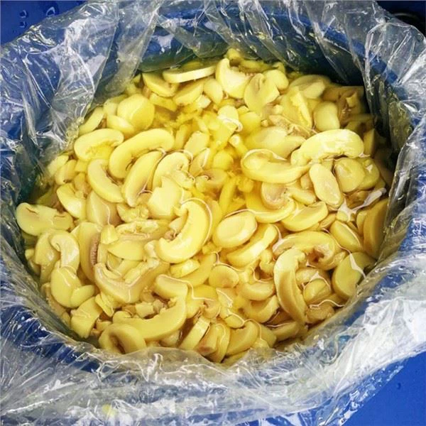Sliced Mushroom Agaricus in Conserve